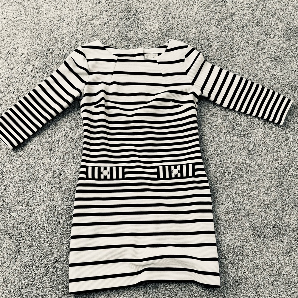 Lily Pulitzer Charlene Navy and White shift dress Sz: XS